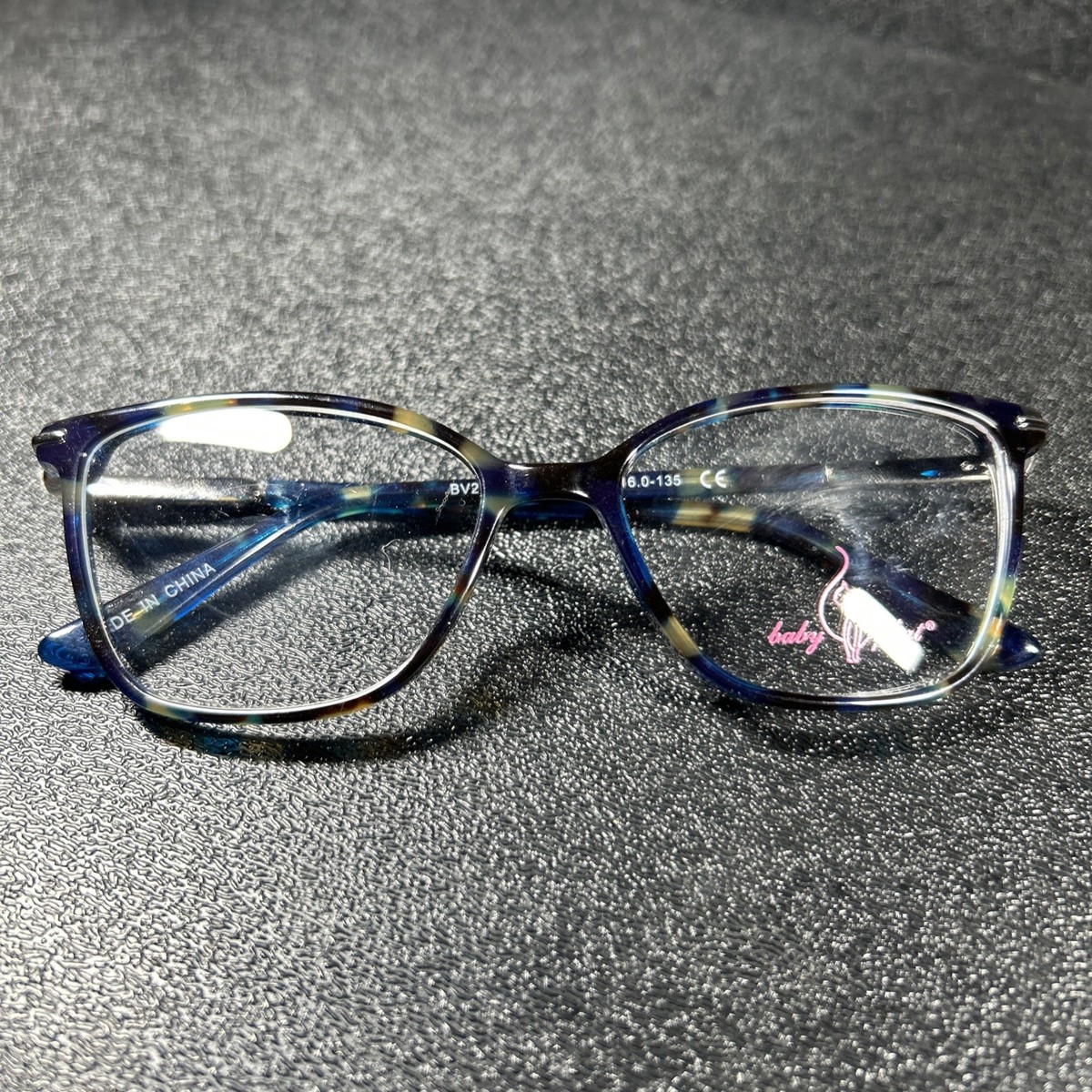 Baby Phat Women\'s Eyeglasses Bv279 Blue Tortoise shell frame 51.0-16.0-135 NWT NEW Baby Phat Womens Eyeglasses BV279 BLUTT Blue Brown  main image 4