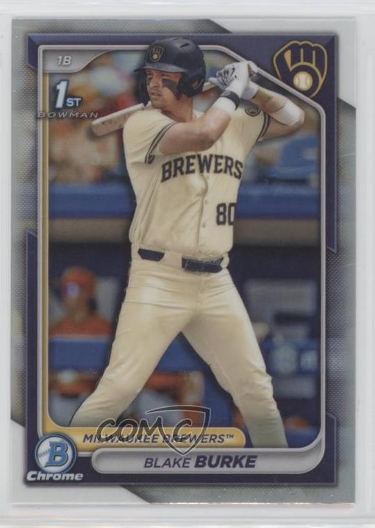 2024 Bowman Draft Chrome Refractor Blake Burke #BDC-95 0lj0