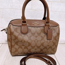 COACH 2way Bag Signature