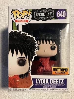 Funko Pop Movies Hot Topic Exclusive Beetlejuice 640 Lydia Deetz Damaged Package