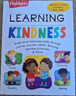 Highlights Kindness Activity Book Stories, Puzzles, & Stickers for Kids Ages 3-7