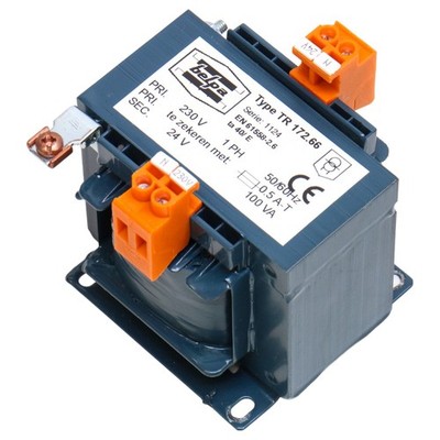 BELPA TR 172.66, TR 172.66, Safety Transformer: Serie: 1124, Pri: 230V, 1Ph, ...
