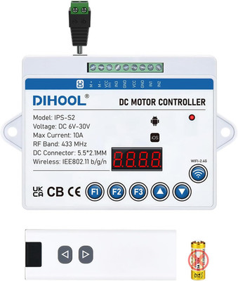 Electric Linear Actuator Controller with Current Limit, Wifi and Timer, Smart Ew