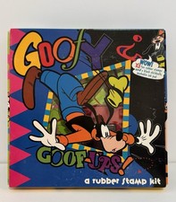 Goofy Goof-Ups Rubber Stamp Kit Set Of 6 Rubber Stamps Vintage Rubber Stampede