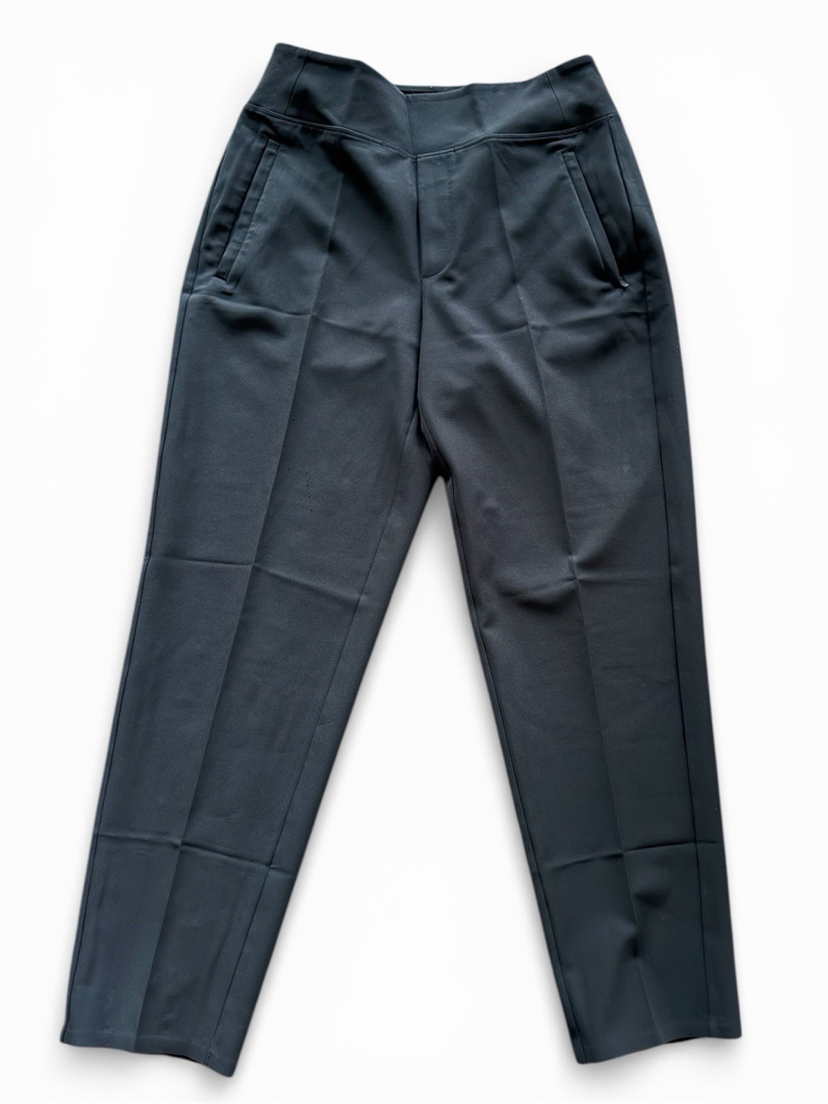 Athleta Women's Black Solid Regular Pants Size 6 - image 1