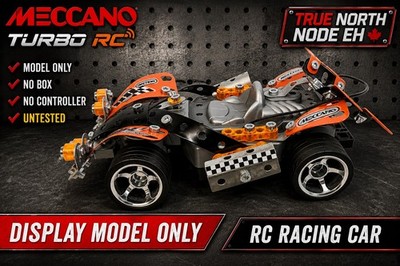Meccano Turbo RC Racing Car Display Model Only Untested No Controller No Box