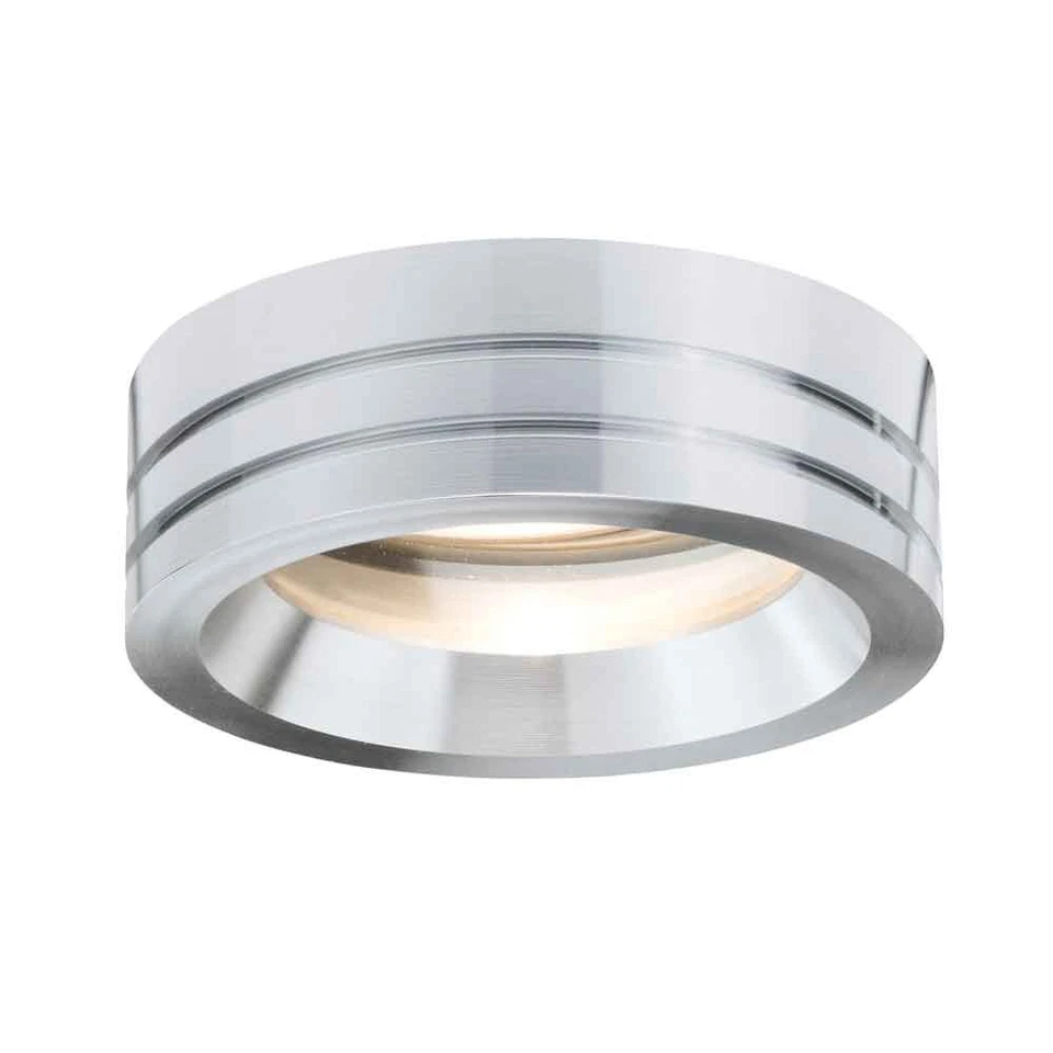 3 X Paulmann Luci da Incasso Set Spot Curl Orientabile Alluminio IP23 Max. 35W - Immagine 3 di 4