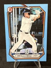 2026 Bowman Prospects Sky Blue Parallel Max Clark #BP-2 /499 Detroit Tigers