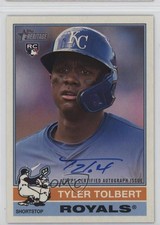 2025 Topps Heritage High Number Real One Tyler Tolbert #ROA-TT Rookie Auto RC