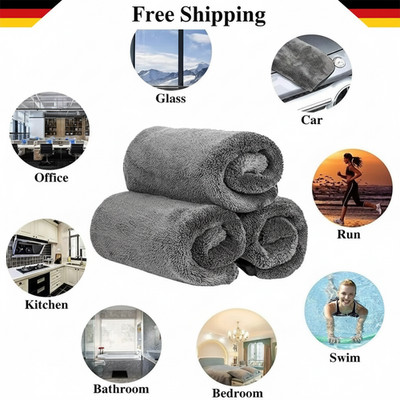 Water Jake Ultra-Wipes Shower Drying Towel   Miracle Microfiber Towel