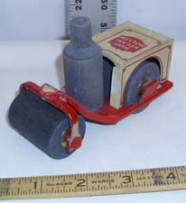 BABY STEAM ROLLER TIN TOY BY ANIMATED TOY CO.