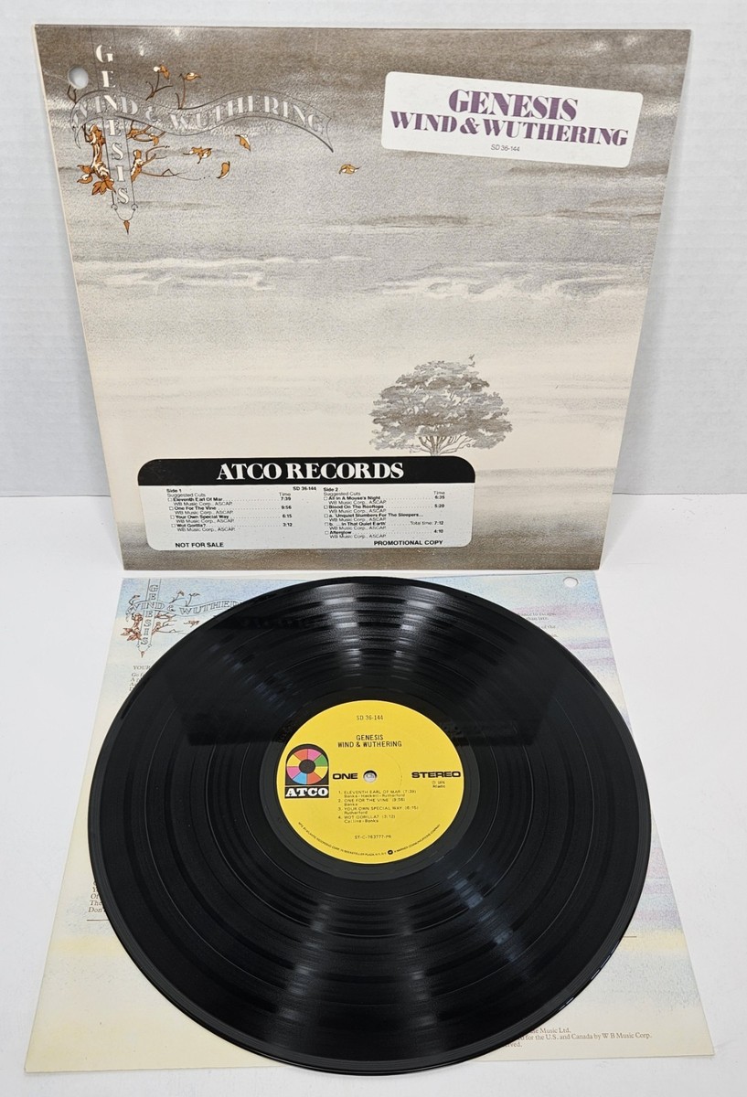 Genesis – Wind & Wuthering LP 1976 SD36-144 Promo NM Vinyl | eBay
