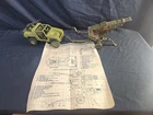 1982 Vintage GI Joe ARAH Vamp & Heavy Artillery Laser HAL W/Blue Prints