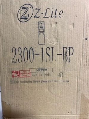 Z-Lite 2300-1SL-BP - Wall Sconces Indoor Lighting
