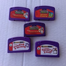 Lot Of 5 LeapFrog Explorer LeapPad LeapStart Learning Game Cartridges Only