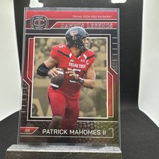 2025 Panini Icon Collection Campus Legends CL-5 Mahomes Texas Tech Football