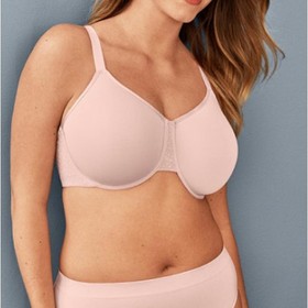 WACOAL light pink back smoothing minimizer underwire unpadded bra 857303 NWT