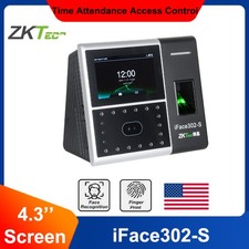 ZK iFace302-S Face Fingerprint Identification Time Attendance Access Control USA