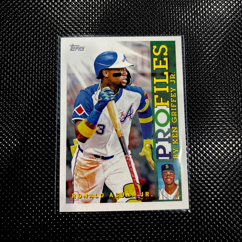2026 Topps Series 1⭐Profiles By Ken Griffey Jr.⭐#TP-7 Ronald Acuna Jr. - Braves