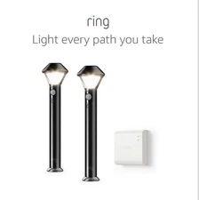 Ring - Smart LED Lighting Path-Light Kit - Black (5LP3X9-BEN0)