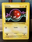 1999 Pokemon TCG Base Set Shadowless Voltorb 67/102 Common Basic 40 HP 1st