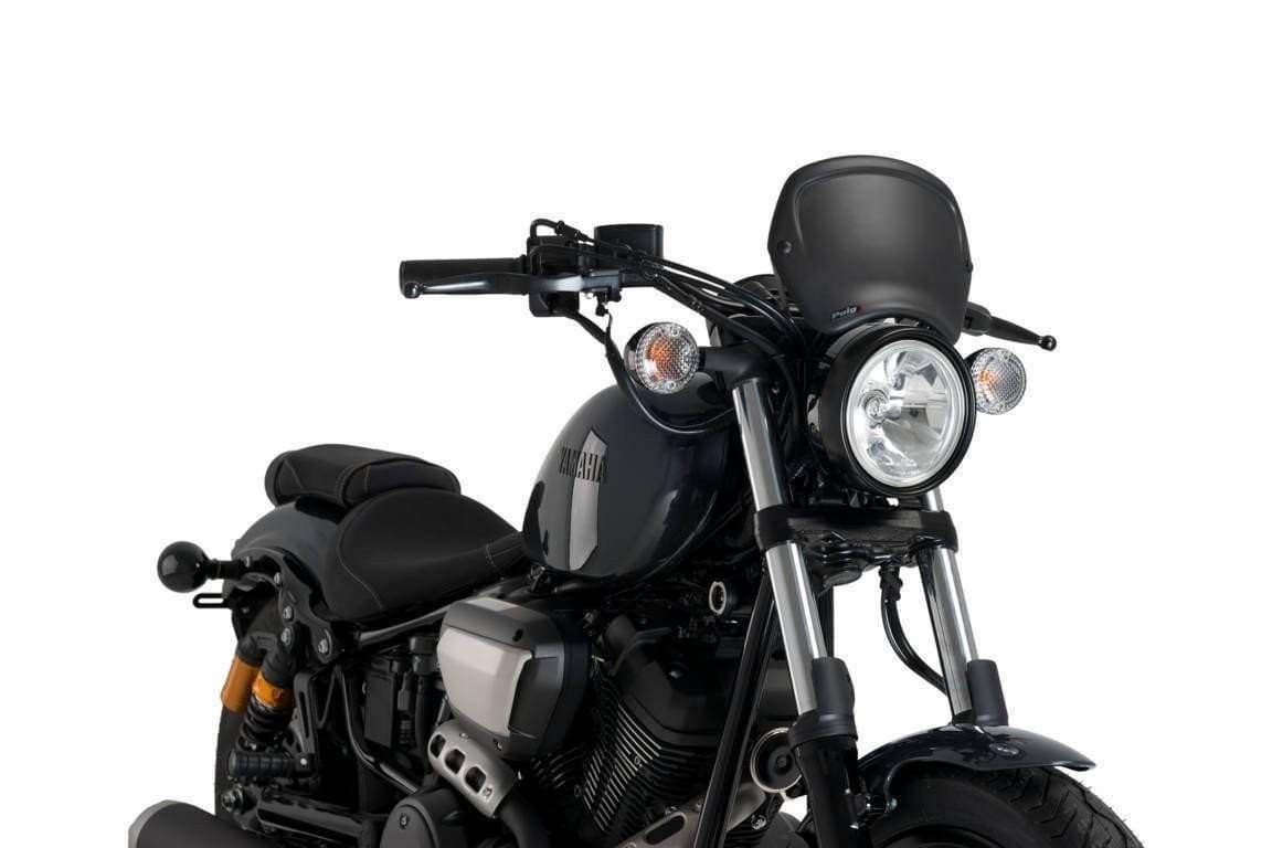 Puig Fly Screen (ABS) | Matte Black | Yamaha XV 950/R 2014>Current