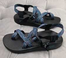 CHACO Z/2 Classic Static Navy Blue Sport Sandals Mens Shoes 10 New JCH108679