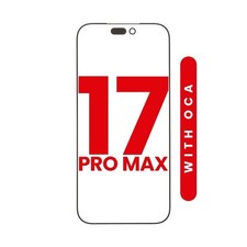 Front Glass Lens with OCA Glue Replacement Part for iPhone 17 Pro Max Screen