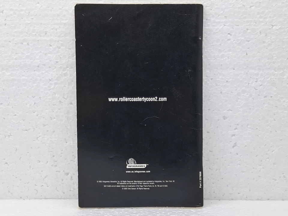 PC Game Roller Coaster Tycoon 2 User Manual Only - Image 2 of 3