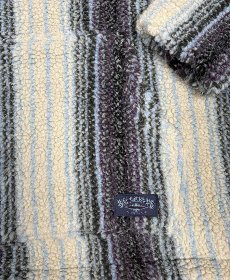 Sudadera con capucha polar Billabong Sherpa para hombre talla L Foto 3 de 4