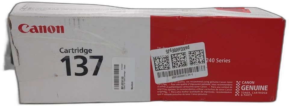 Canon 137 Toner Cartridge - Black - Image 2 of 4