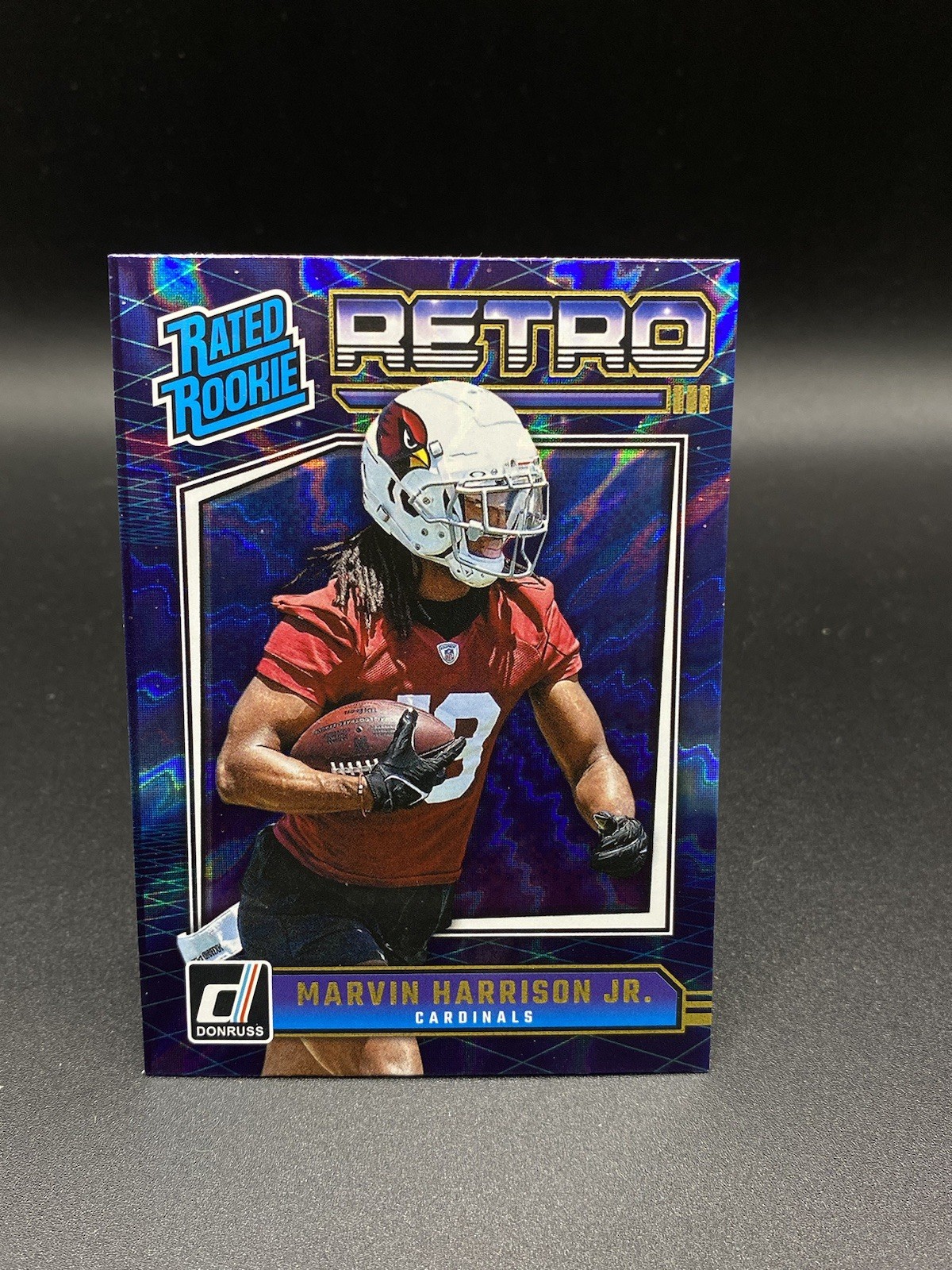 2024 Panini Donruss - Retro Rated Rookie Marvin Harrison Jr (RC) #4