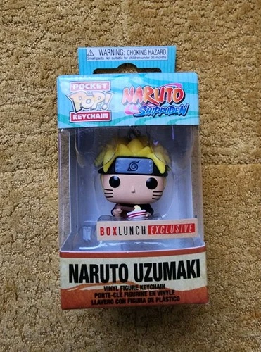 Funko Pop Pocket Keychain: Naruto Shippuden Uzumaki Ramen BoxLunch Exclusive