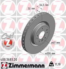 2x ZIMMERMANN Bremsscheibe Vorderachse für MERCEDES-BENZ 2x ZIMMERMANN Bremsscheibe Vorderachse für MERCEDES-BENZ