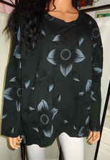 Made in Italy leichter Vokuhila Pullover/Shir...