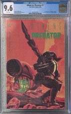 Aliens vs. Predator #1 CGC 9.6 WP; Dark Horse June 1990; 1st AvP Crossover KEY
