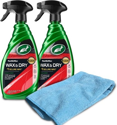 Turtle Wax 50834 1-Step Wax and Dry, Quick and Easiest Step to High Shine, for C