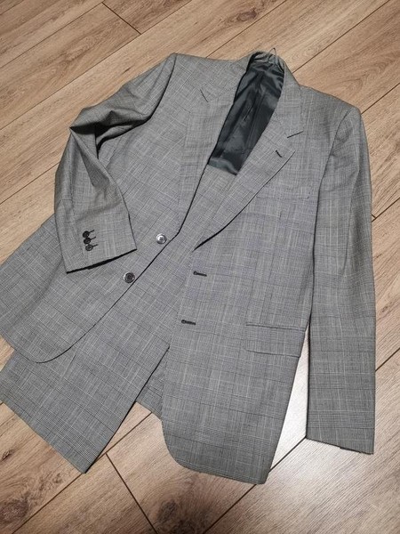 Men Pierre Cardin Suit Grey 42 / XL