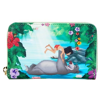 LOUNGEFLY DISNEY - JUNGLE BOOK BARE NECESSITIES - Zip Around Wallet -  - Neu &