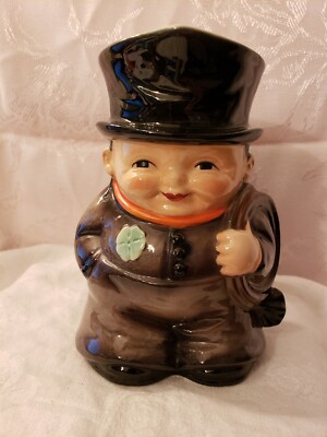 Goebel ~ Irish Chimney Sweep Large Pitcher ~ #74 342 14 TMK 5 West Germany