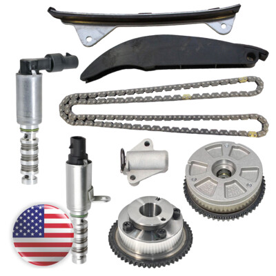 Timing Chain Kit CVVT Camshaft Valve For KIA Hyundai Veloster Forte Soul SE 2.0L