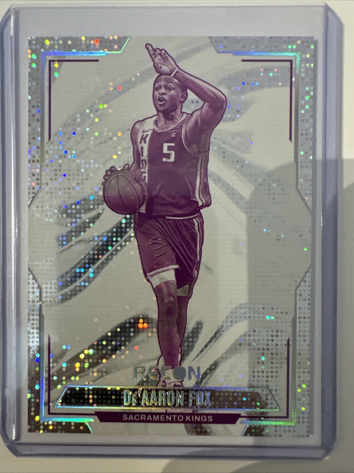 2023-24 Panini Recon Contours De'Aaron Fox Kings #4 SSP Case Hit 🔥