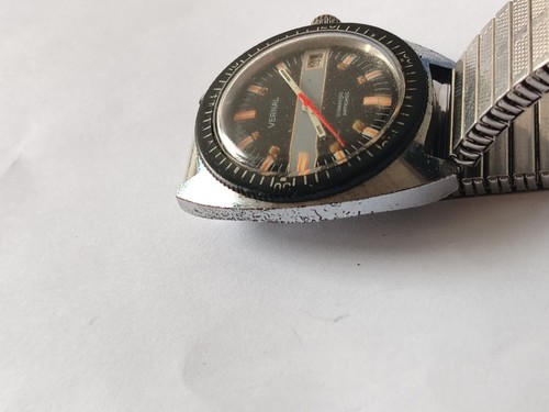 Vintage VERNAL (SUBMARINO-ANTICHOC) Cal 140 1B FC - Imagen 3 de 15