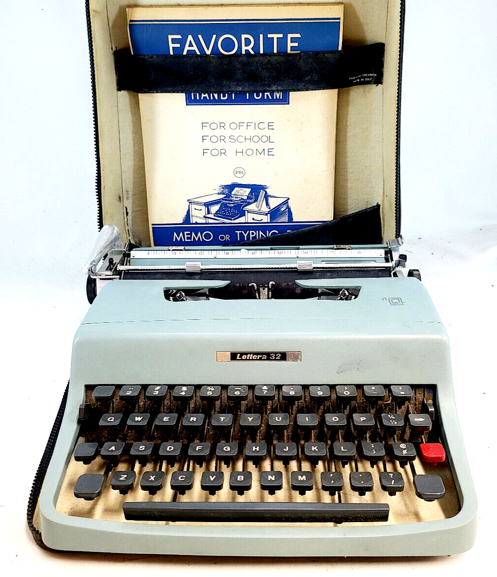 '67イタリア製 初期版 綺麗動作良 レッテラ32 ハードケース付 67イタリア製 初期版 綺麗動作良 レッテラ32 ハードケース付