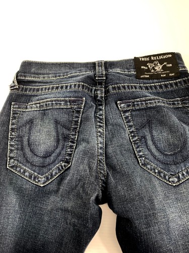 True Religion Mens Jeans Size 30 Rocco Relaxed Skinny World Tour 104910 - Picture 5 of 8
