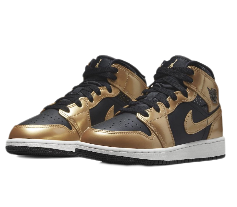 Nike Air Jordan 1 SE Mid Metallic Gold Black DR6967-071 | eBay Nike Air Jordan 1 SE Mid Metallic Gold Black DR6967-071 | eBay