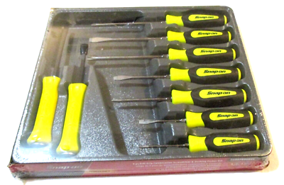 ✳︎ブライス✳︎アイチップ✳︎スパイダーB✳︎脚なし✳︎B9✳︎ New Snap-on™ 9pc Hi-Viz Screwdriver Striking Prybar & Chisel Set