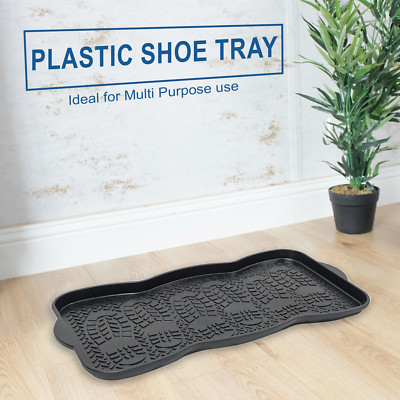 Mehrzweck Kunststoff Schuhtablett Wellies Stiefel Gartenpflanzen Haustier Haus Türtablett