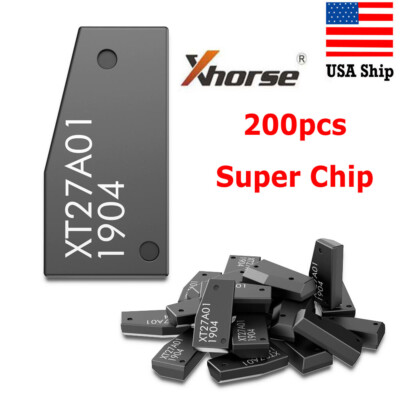 200x Xhorse Super Chip XT27A01 XT27A66 Transponder for VVDI2/ VVDI Key Tool MAX