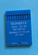  NOS 24:08-65/025-SCHMETZ-SEWING MACHINE NEEDLES PK. 10 FREE SHIPPING 